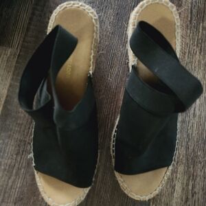 Adrienne vittadini calla espadrille wedge shoes